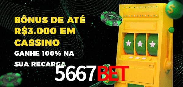 5667Bet melhor bônus de depósito